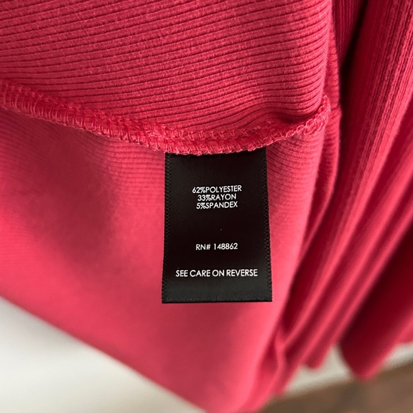 Torrid Red A-Line Mini Rib Trapeze Dress NWT - Picture 4 of 9